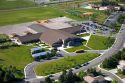 Aerial view of Trail Wind Elementary School in Boise, Idaho.