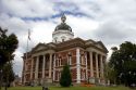 The Historic Meriwether County Courthouse in Greenville, Georgia.