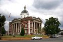 The Historic Meriwether County Courthouse in Greenville, Georgia.