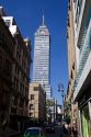 A view of the Torre Latinoamericana building in Mexico City, Mexico.