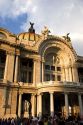 The Palace of Fine Arts in Mexico City, Mexico.