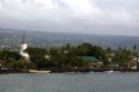 Mokuaikaua Church at Kailua-Kona on the Big Island of Hawaii.