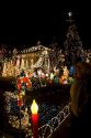 Visitors view a Christmas Season light display in Boise, Idaho.
