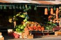 Roadside fruit stand near Valparaiso, Chile.