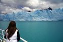 The Perito Moreno Glacier located in the Los Glaciares National Park in the south west of Santa Cruz province, Patagonia, Argentina.