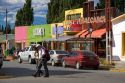Street scene at El Calafate, Patagonia, Argentina.