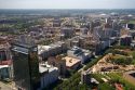 Aerial view of the Texas Medical Center in Houston, Texas.
