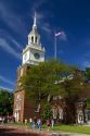 Clock tower and Independence Hall replica at the Henry Ford Museum in Dearborn, Michigan.