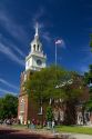 Clock tower and Independence Hall replica at the Henry Ford Museum in Dearborn, Michigan.