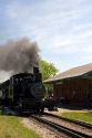 Torch Lake steam locomotive at the Smiths Creek Depot in Greenfield Village at The Henry Ford in Dearborn, Michigan.