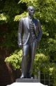 Statue of Henry Ford at the entrance to the Henry Ford Museum in Dearborn, Michigan.