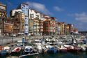 Old town and fishing port of Bermeo in the province of Biscay, Basque Country, Northern Spain.