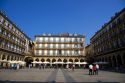 The Plaza de la Constitucion in the city of Donostia-San Sebastian, Guipuzcoa, Basque Country, Northern Spain.