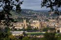 An overview of the city of Bath, Somerset, England.