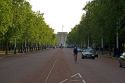 The Mall looking towards Buckingham Palace, London, England.
