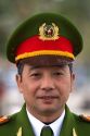 Vietnamese army officer in Hanoi, Vietnam.