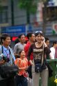 Vietnamese people in Ho Chi Minh City, Vietnam.