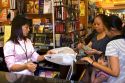 Vietnamese people shopping in a bookstore in Ho Chi Minh City, Vietnam.
