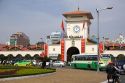 The Ben Thanh Market in Ho Chi Minh City, Vietnam.