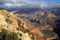 South Rim view of the Grand Canyon, Arizona, USA.