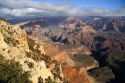 South Rim view of the Grand Canyon, Arizona, USA.