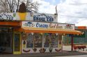 Restaurant along Historic U.S. Route 66 through the town of Seligman, Arizona, USA.