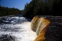 Upper Tahquamenon Falls on the Tahquamenon River in the eastern Upper Peninsula of Michigan, USA.