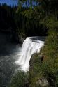 Upper Mesa Falls on the Henrys Fork of the Snake River in Fremont County, Idaho, USA.