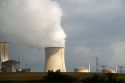 The Cattenom Nuclear Power Plant located in the Cattenom commune along the Moselle River in France.