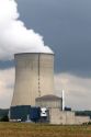 The Cattenom Nuclear Power Plant located in the Cattenom commune along the Moselle River in France.