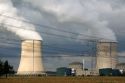 The Cattenom Nuclear Power Plant located in the Cattenom commune along the Moselle River in France.