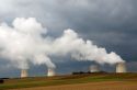 The Cattenom Nuclear Power Plant located in the Cattenom commune along the Moselle River in France.