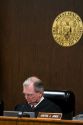 Courtroom scene showing a member of the Idaho Supreme Court at Twin Falls, Idaho. 11/5/09
