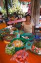 Food vendor along the Xochimilco canals within Mexico City, Mexico.