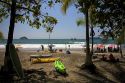 Beach scene at Manuel Antonio National Park in Puntarenas province, Costa Rica.