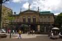 The National Theatre of Costa Rica is located in the central section of San Jose, Costa Rica.