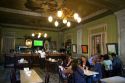 Cafe inside the National Theatre of Costa Rica is located in the central section of San Jose, Costa Rica.