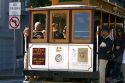 Cable car system in the city of San Francisco, California, USA.