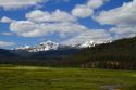 Sawtooth Mountains near Stanley, Idaho, USA.