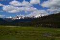 Sawtooth Mountains near Stanley, Idaho, USA.