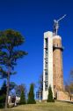 Vulcan Statue and elevator tower locted in Vulcan Park, Birmingham, Alabama, USA.