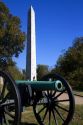The Union Navy Memorial located within the National Military Park in Vicksburg, Mississippi, USA.