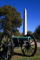 The Union Navy Memorial located within the National Military Park in Vicksburg, Mississippi, USA.