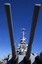 USS Alabama Battleship at Battleship Memorial Park, Mobile, Alabama, USA.