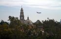 The California Quadrangle and the California Tower hold the Museum of Man in San Diego, California, USA.