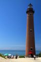 The Little Sable Point Light on Lake Michigan in Golden Township, Michigan, USA.