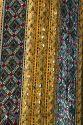 Building detail at the Temple of the Emerald Buddha located within the precincts of the Grand Palace, Bangkok, Thailand.