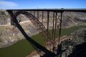 The I.B. Perrine Bridge spans the Snake River canyon at Twin Falls, Idaho, USA.