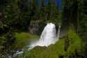 Sahalie Falls located on the McKenzie River in the Willamette National Forest, Oregon, USA.