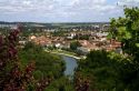 View of the Charente River at Angouleme in southwestern France.